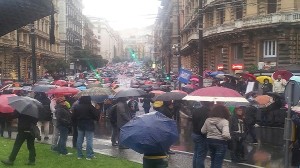 protesta napoli