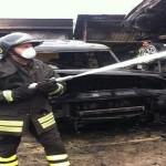 incendio autodemolizione san vito