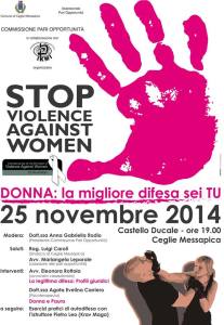 contro violenza donne 2014