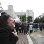 protesta biblioteca