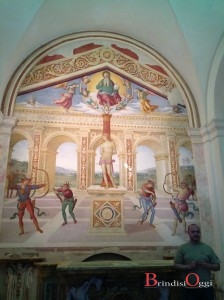 il martirio di san sebastiano a panicale