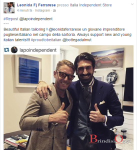 lapo con Leonida