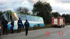 incidente autobus ceglie