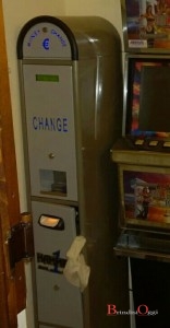 macchina cambia soldi