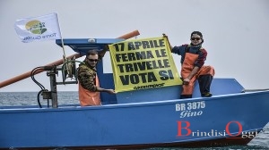 greenpeace torre guaceto no alle trivelle