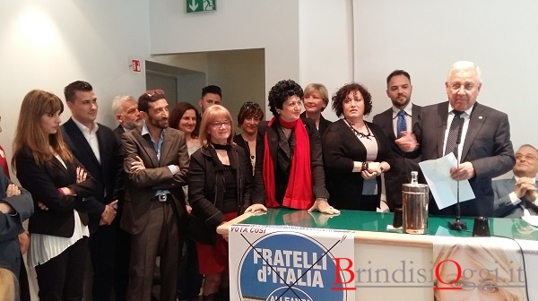 fratelli d'italia presentazione lista