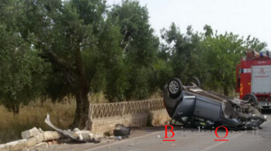 incidente ostuni ceglie