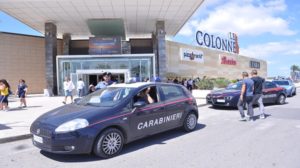 le colonne carabinieri