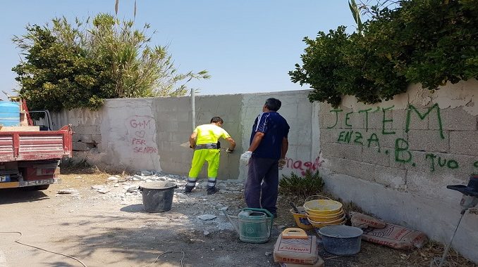 cala materdomini lavori