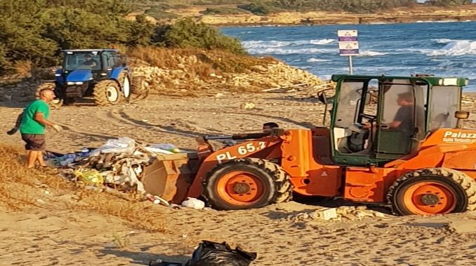 pulizia spiagge