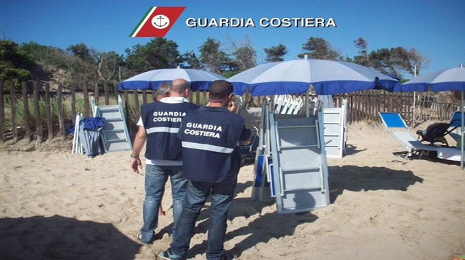 guardia costiera sequestro ostuni spiaggia