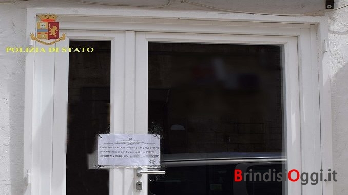chiusura ristorante polizia