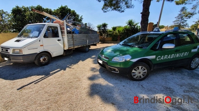 Sequestro camion rifiuti Francavilla F