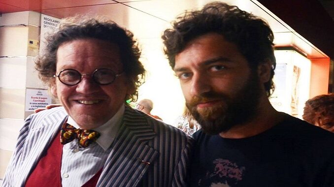 Davide Cocozza insieme a Philippe Daverio