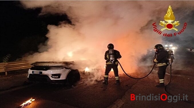 auto incendio statale